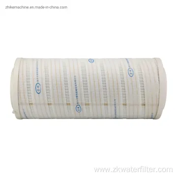 backwashing stainless steel sintered filter cartridge